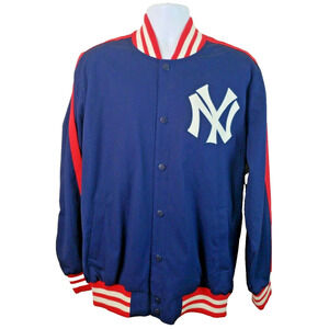 Official MLB New York Yankees Blue Jacket GIII Sports by Carl Banks Size Large